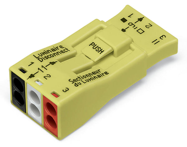 WAGO 873-903 PUSHWIRE® 3-Conductor Splicing Connector