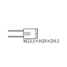 Panasonic FD-L31A W20xH29xD3.8 Convergent reflective