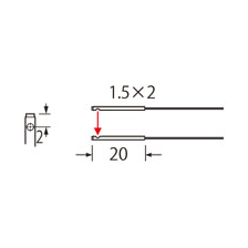 Panasonic FT-KV26 3mm Non-Threaded