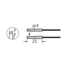 Panasonic FT-KV40 4mm Non-Threaded