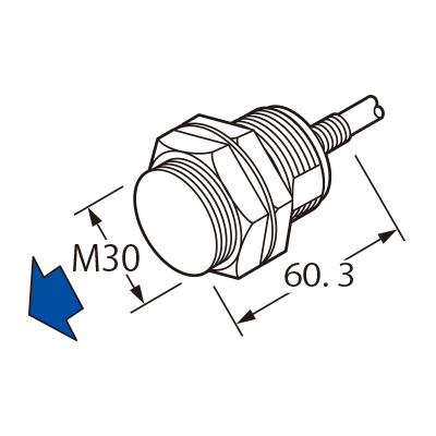 Panasonic GX-330MK-A-N M30 Threaded Shielded NPN NO Long Range