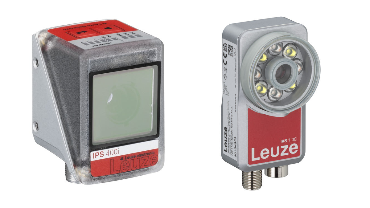 Leuze IPS 400i smart camera and IVS vision sensor
