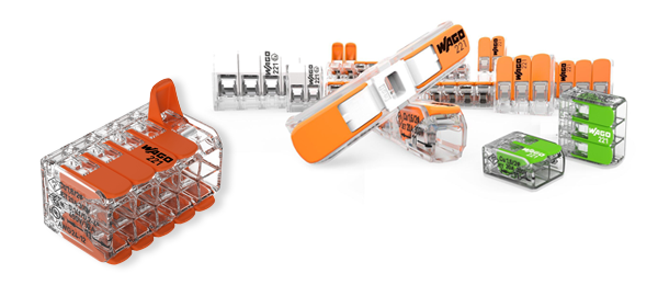 WAGO 221 Series splicing connectors