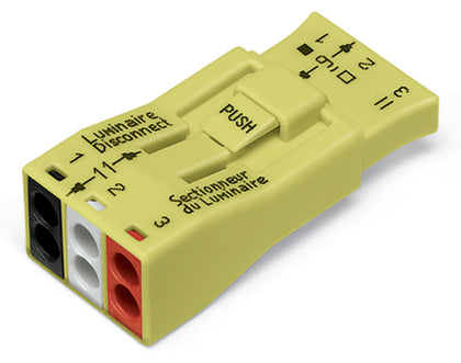 WAGO 873-903 PUSHWIRE® 3-Conductor Splicing Connector