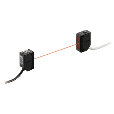 Panasonic CX-411 Thru-beam Red LED 10m Cable length: 2m 12-24VDC NPN