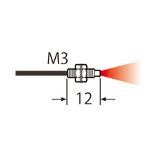 Panasonic FD-31W M3 Threaded Diffuse Reflective