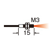 Panasonic FD-34G M3 thread Coaxial Fiber with built-in lense