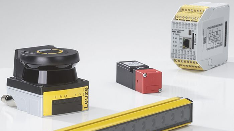 Leuze machine safety technology in an industrial application