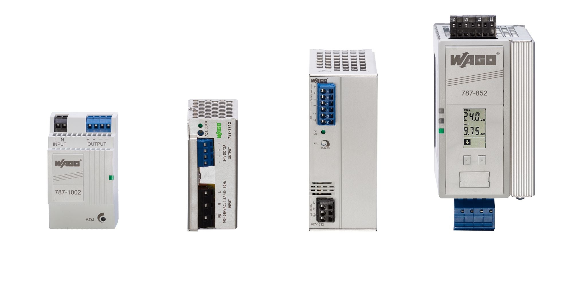 WAGO Power Supplies and UPS product family from WAGO